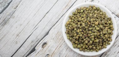 Yeşil biber kurutulmuş