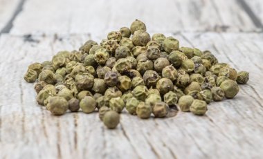 Yeşil biber kurutulmuş