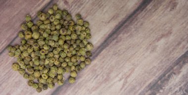 Yeşil biber kurutulmuş