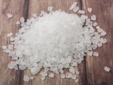 Deniz tuz ahşap arka plan