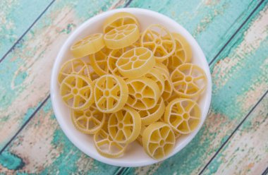 Dried Rotelle Pasta clipart