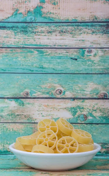 Dried Rotelle Pasta — Stock Photo, Image