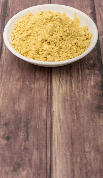 Ground Mustard Powder — Stock Photo, Image