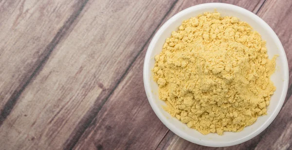 Ground Mustard Powder — Stock Photo, Image