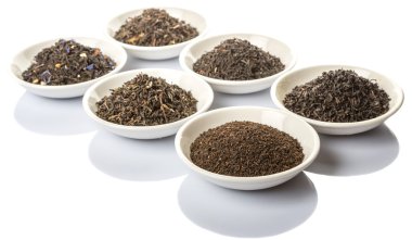 Siyah çay çeşitli