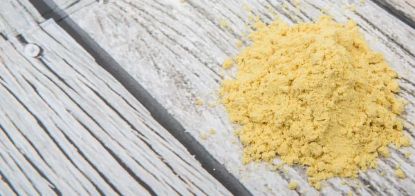 Grounded Mustard Powder — Stock Photo, Image