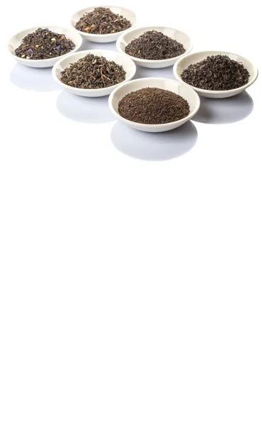 Černý čaj odrůda — Stock fotografie