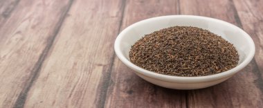 Darjeeling siyah çay yaprakları