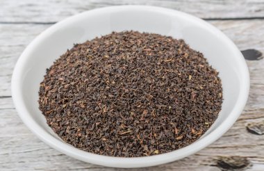 Darjeeling siyah çay yaprakları