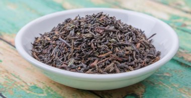 Darjeeling siyah çay yaprakları