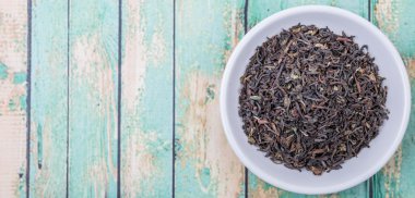 Darjeeling siyah çay yaprakları