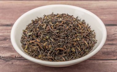 Darjeeling siyah çay yaprakları