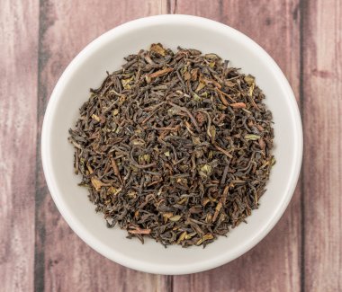 Darjeeling siyah çay yaprakları