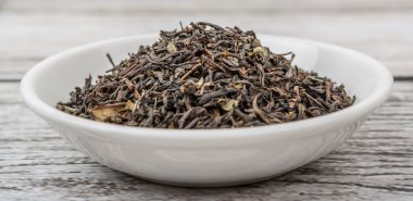 Darjeeling siyah çay yaprakları