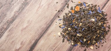 Earl Grey çay yaprakları