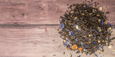 Earl Grey çay yaprakları