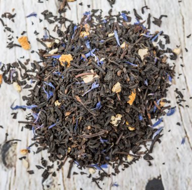 Earl Grey çay yaprakları