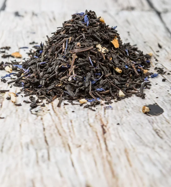 Листья чая Эрл Грей — стоковое фото
