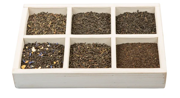 Variedad de té negro — Foto de Stock