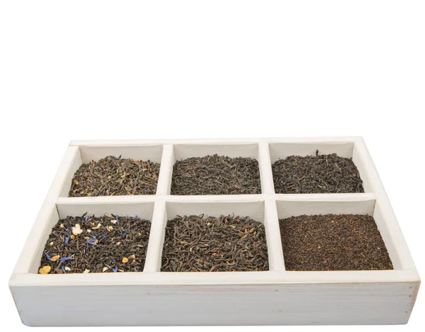 Variedad de té negro — Foto de Stock