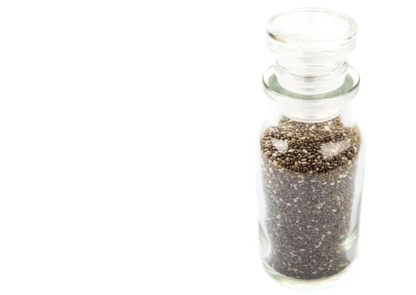 Black Chia Seeds — Stock Photo, Image