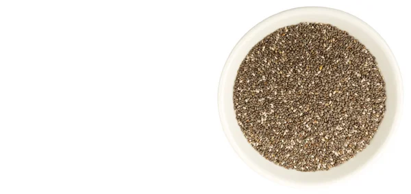 Dried Black Chia Seed — Stock Photo, Image