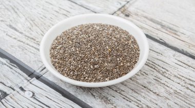 Siyah Chia tohum kurutulmuş