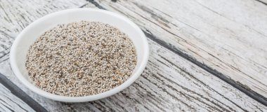 Beyaz Chia tohum kurutulmuş