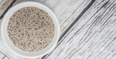 Beyaz Chia tohum kurutulmuş