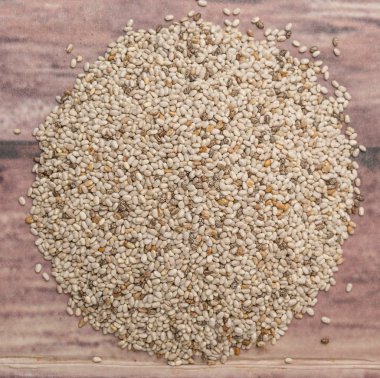 Beyaz Chia tohum kurutulmuş