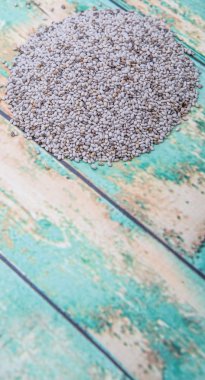 Beyaz Chia tohum kurutulmuş