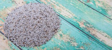 Beyaz Chia tohum kurutulmuş