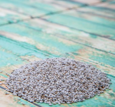 Beyaz Chia tohum kurutulmuş