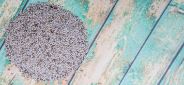 Beyaz Chia tohum kurutulmuş