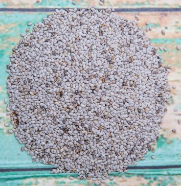 Beyaz Chia tohum kurutulmuş