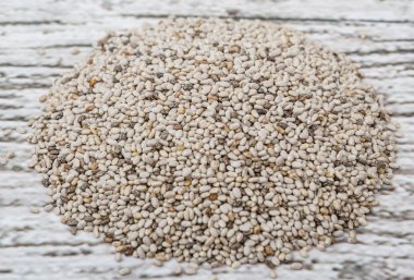 Beyaz Chia tohum kurutulmuş