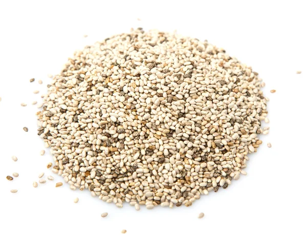 Dried White Chia Seed — Stock Photo, Image