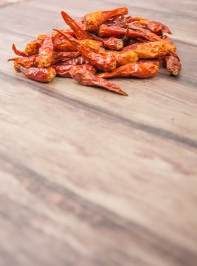 kurutulmuş kırmızı biber