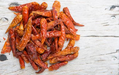 kurutulmuş kırmızı biber