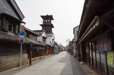 Çan kulesinde Kawagoe, Saitama, Japonya