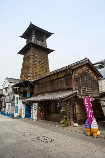 Καμπαναριό στην Kawagoe, Σαϊτάμα της Ιαπωνίας — Φωτογραφία Αρχείου