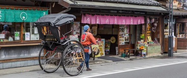 Rickshaw Puller, Kawagoe, Saitama, Japan — Stock Photo, Image