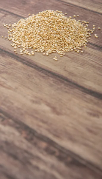 Vit quinoa grain — Stockfoto