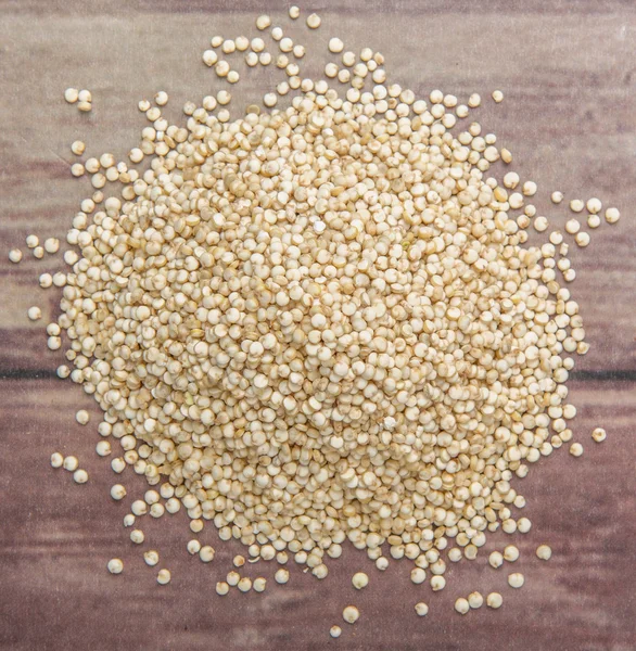Weiße Quinoa-Körner — Stockfoto