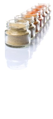 Sıcak ve baharatlı baharat toz