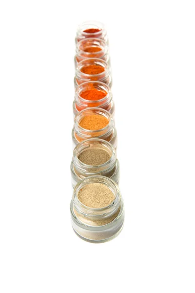 Varm och kryddig kryddor pulver — Stockfoto