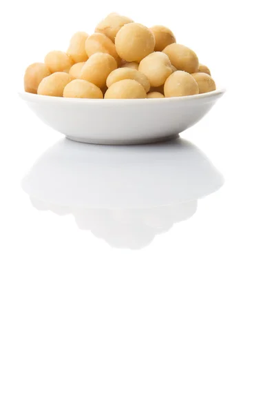 Macadamia sbucciata Nut — Foto Stock