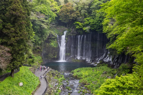 Малюнок посидав Falls, Японія — стокове фото
