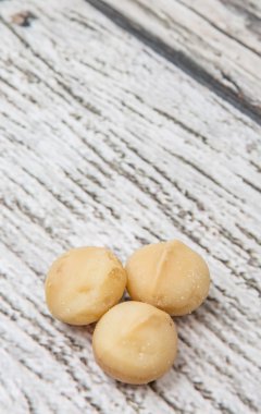 soyulmuş macadamia nut
