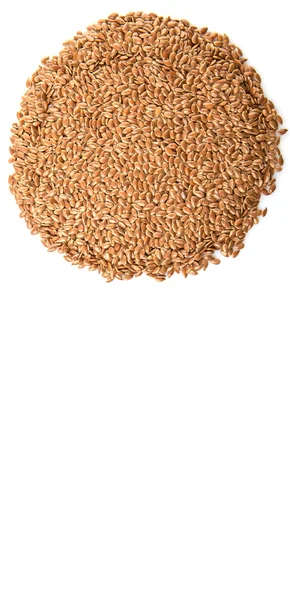 Flax Seed Isolated — Stock Photo, Image